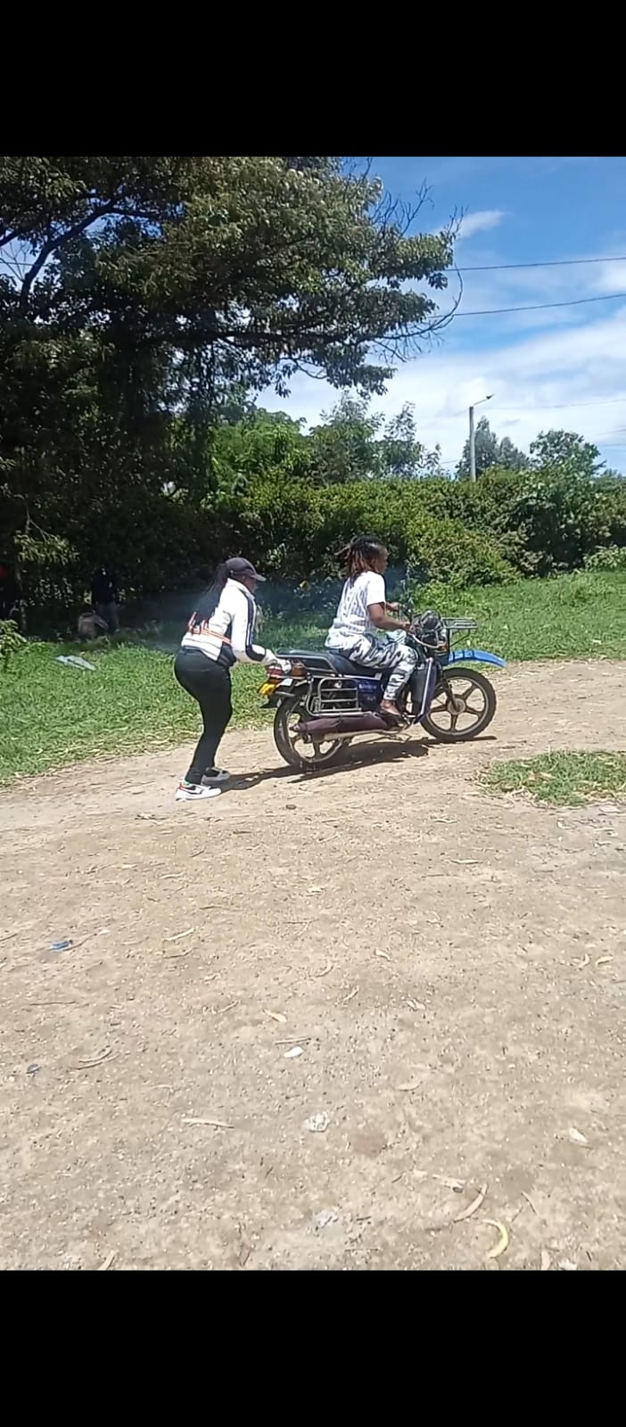 Kickboxing training session
